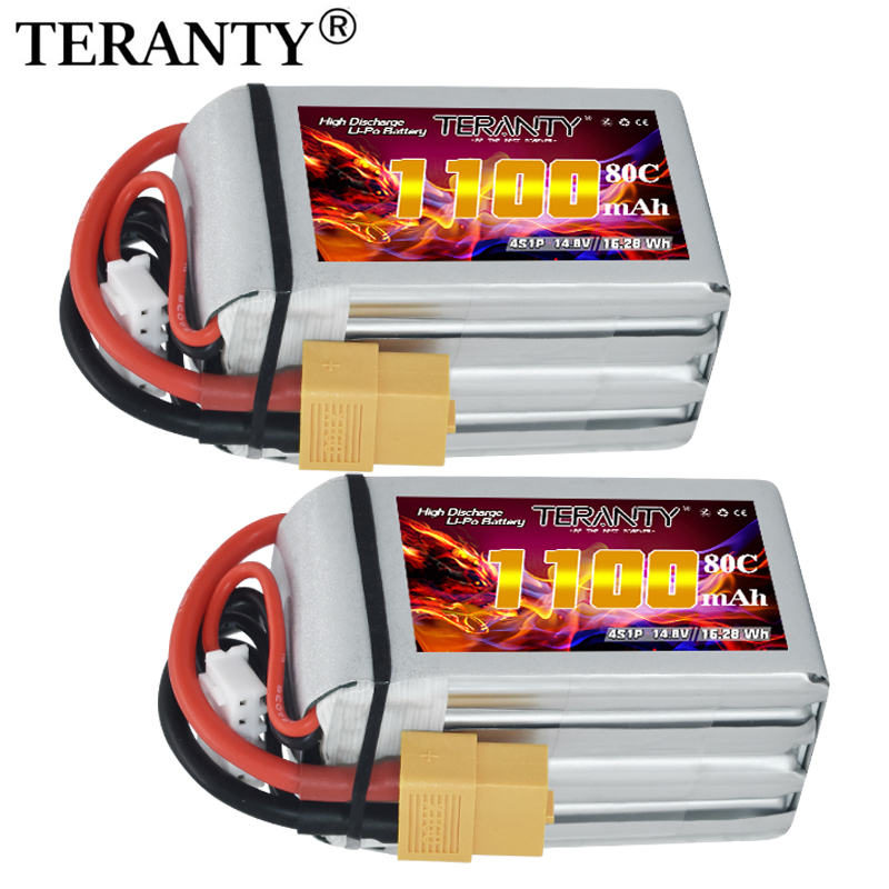 Fpv Drone Esc - TERANTY 4S 1100mAh 80C/160C RC 헬리콥터