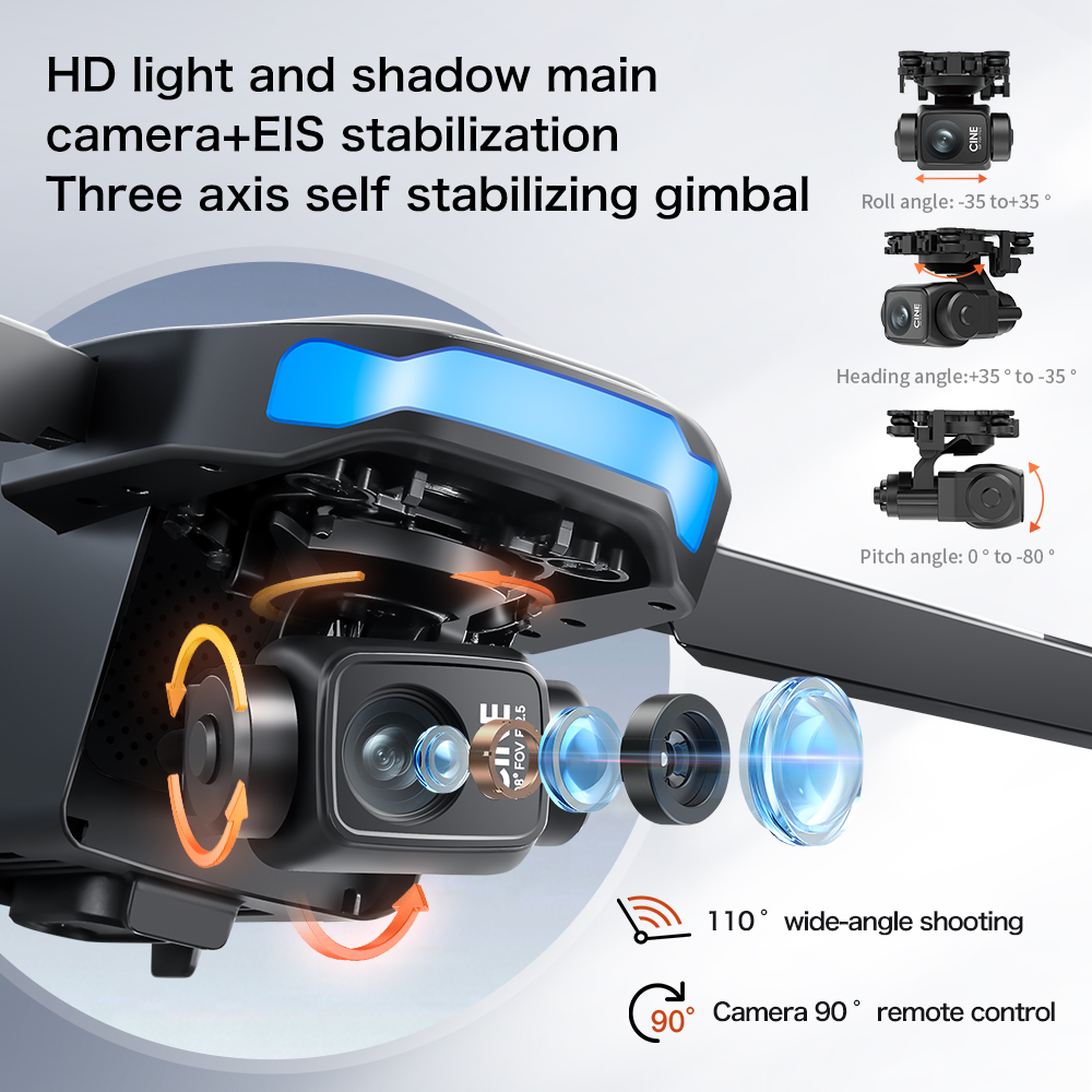3축 짐벌, 5000m FPV, 4K HD 카메라, L - Fpv Drone Charger 리뷰 및 가격